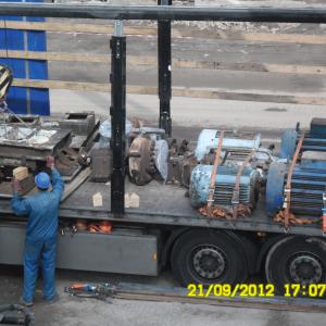 Demontare, impachetare si incarcare pentru relocare a Fabricii de Acid Azotic 725 NTD Doljchim